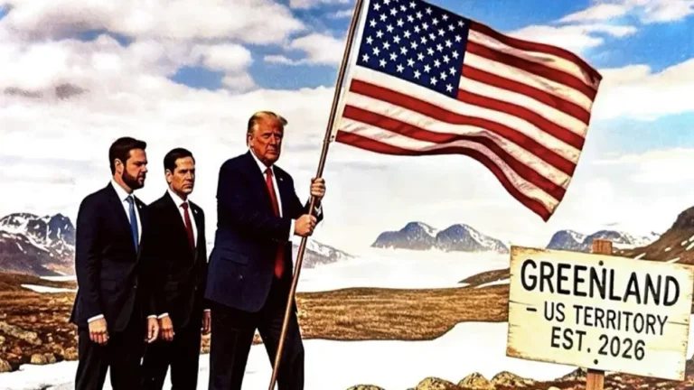 Trump shares new map with Canada, Venezuela and Greenland as US territory
