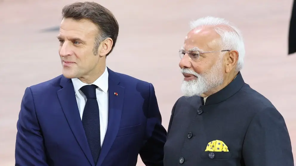 PM Modi to Host French President Macron in Mumbai Today
