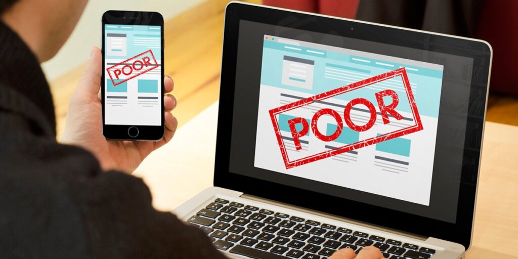 75% of users judge a company’s credibility by its website design quality.