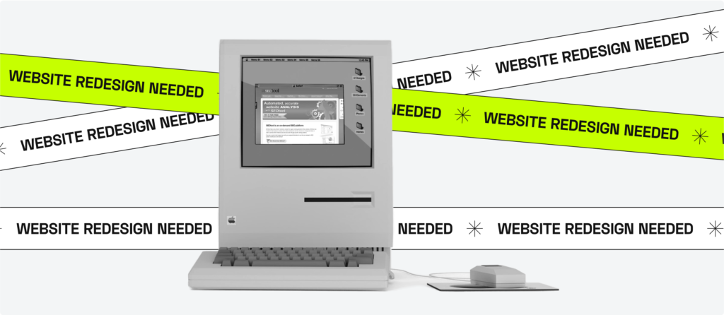 A comparison of an old early 2000s layout versus a modern, sleek homepage design provided by Udaipur Freelancer to help local businesses stay relevant.