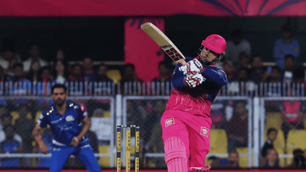 13-year-old Vaibhav Sooryavanshi shocks Jasprit Bumrah with a massive first-ball six