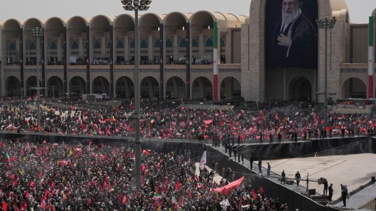 Tensions Rise as Iran Holds Funeral for Ayatollah Khamenei
