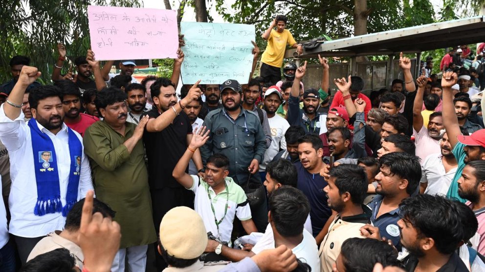 Kalyanpuri Sanitation Worker Killing: Accused Arrested as Protests Grow