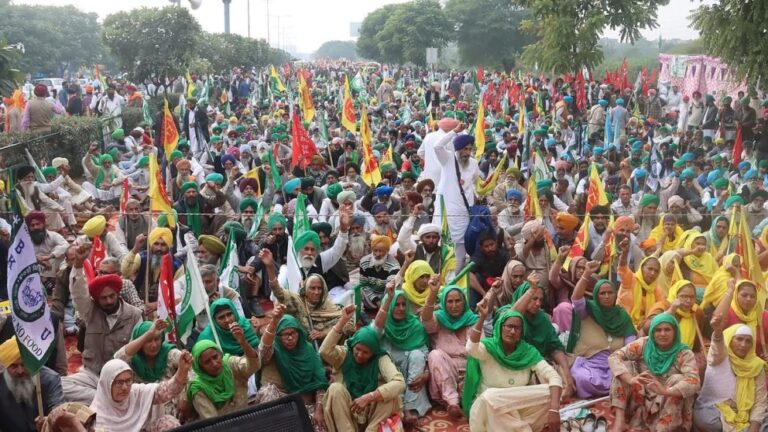 Haryana Farmers Clash Over Paddy Procurement Delay
